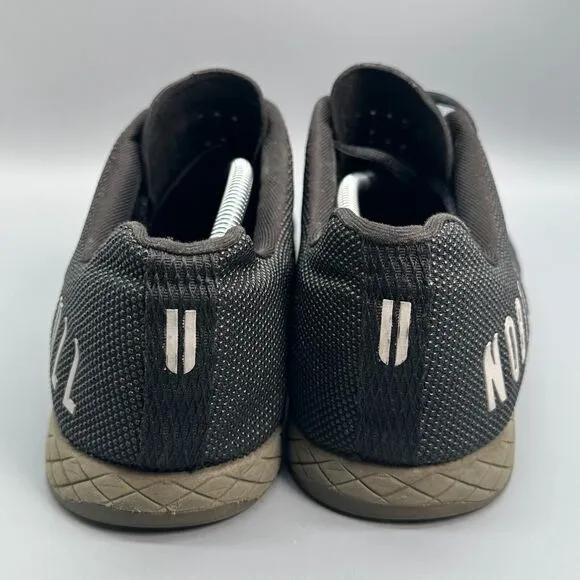 NOBULL SuperFabric Mens 13 Black Green Athletic Shoes Lace Low Trainer Sneakers