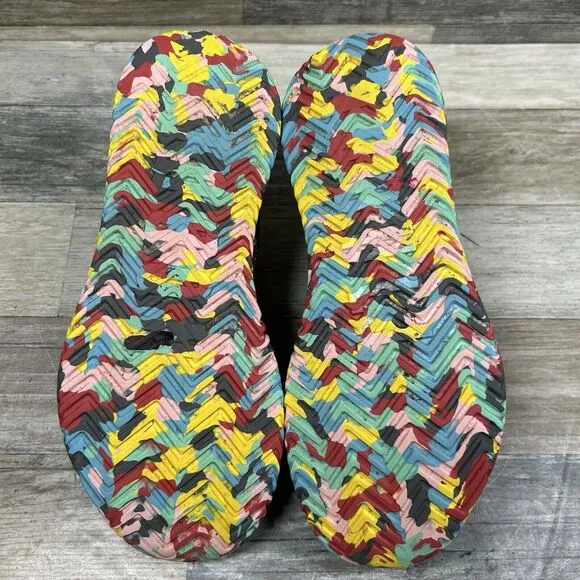 Nobull Wild Impact Shoes Men’s 8.5 Women’s 10 Rainbow All Over Pixel Trainer Run