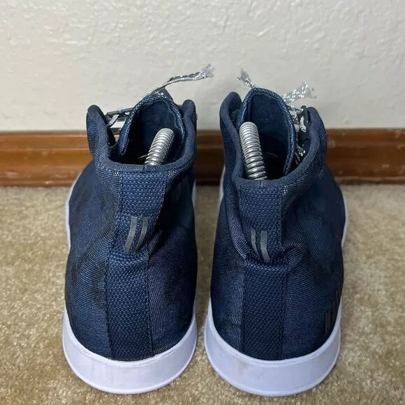 NoBull High Top Blue Tie Dye Trainer Athletic Sneakers Shoes women size 7