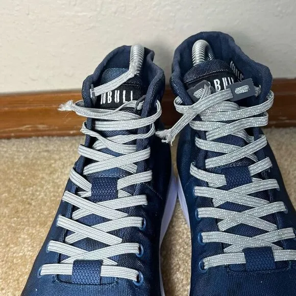 NoBull High Top Blue Tie Dye Trainer Athletic Sneakers Shoes women size 7