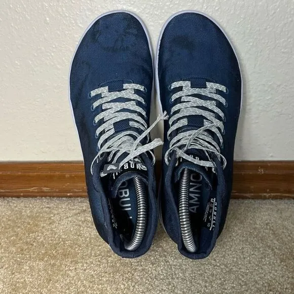 NoBull High Top Blue Tie Dye Trainer Athletic Sneakers Shoes women size 7