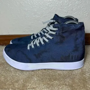 NoBull High Top Blue Tie Dye Trainer Athletic Sneakers Shoes women size 7