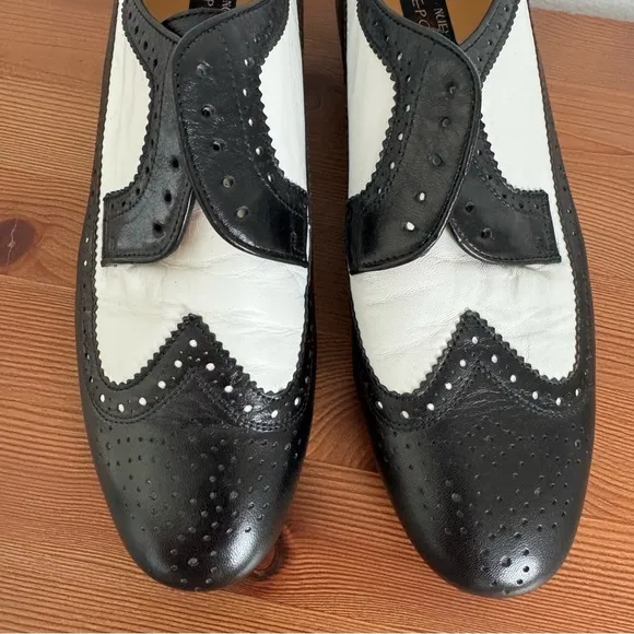 Nueva Epoca by Werner Kern Men's Ballroom Leather Wingtip Dance Shoes Size 7
