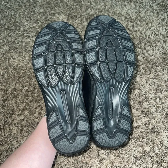 Nurse Mates All Black Align Shoes Size 7.5