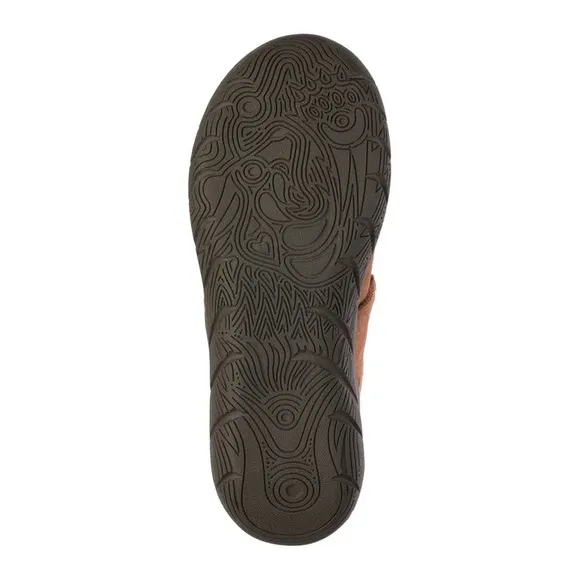 NWOB $150 MANITOBAH MEN'S MAKWA SLIP-ON BUNGEE LOOP SHOES - OAK