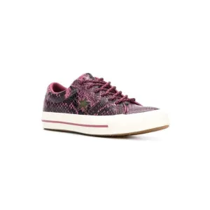 NWOB Converse 161547C One Star Snake Low Top Trainer Leather Men 9 Women 11  ANB