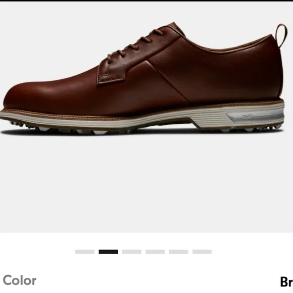 NWOB FootJoy Premiere Series - Field Spikeless DryJoy Golf Shoes Size 9.5