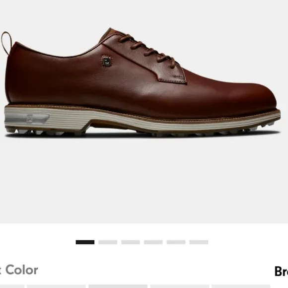 NWOB FootJoy Premiere Series - Field Spikeless DryJoy Golf Shoes Size 9.5