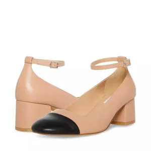 NWOB Steve Madden Eli Pumps‎ Nude and Black size 9.5