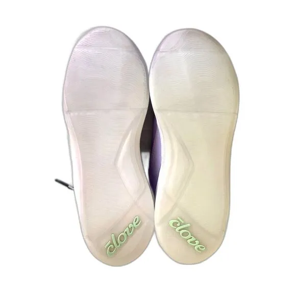 NWOB Unisex Clove Classic Core Collection Lavender Comfortable Shoes  W10.5/M 9