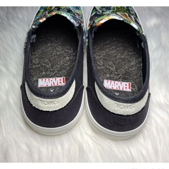 NWOB|Toms x Marvel Avengers Slip-On Sneaker, 9
