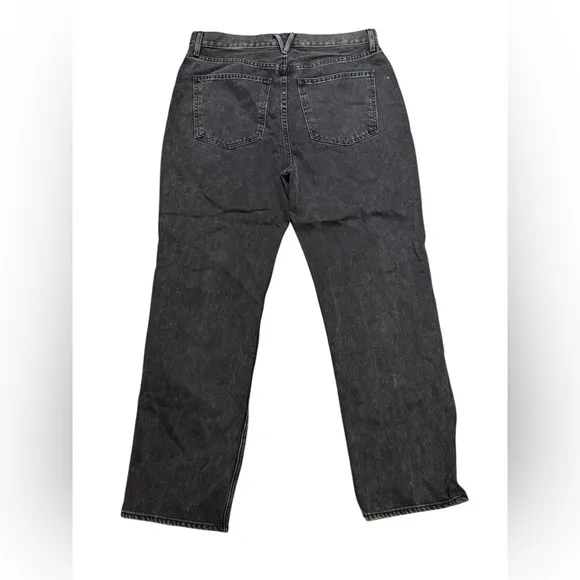 NWOT - Veronica Beard Daniela Straight-Leg High Rise Jeans Size 32 In Black