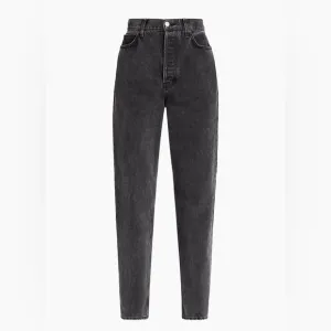 NWOT - Veronica Beard Daniela Straight-Leg High Rise Jeans Size 32 In Black