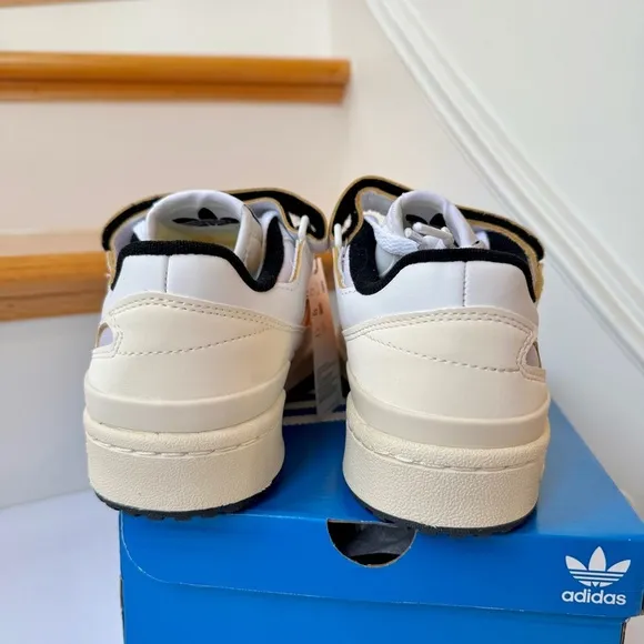 NWT Adidas Forum Low 84 Women’s Sneakers Off White Orange Rush Purple Tint Shoes
