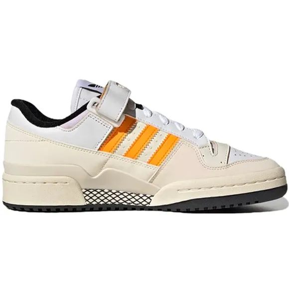 NWT Adidas Forum Low 84 Women’s Sneakers Off White Orange Rush Purple Tint Shoes