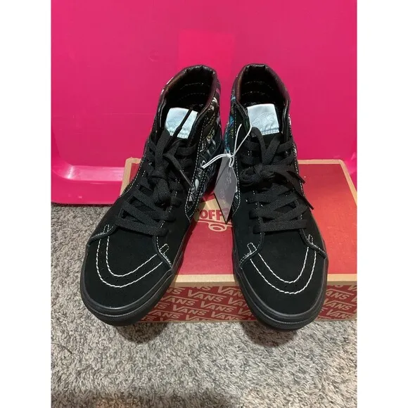NWT Disney X Vans Sk8-Hi Villains shoes size 6.5M/ 8W
