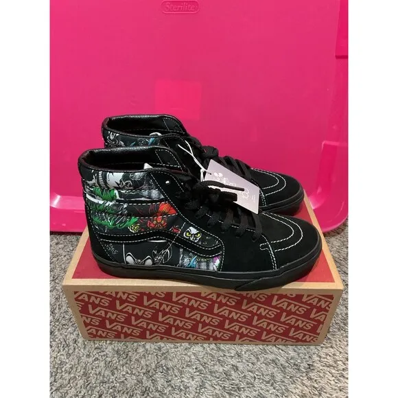 NWT Disney X Vans Sk8-Hi Villains shoes size 6.5M/ 8W