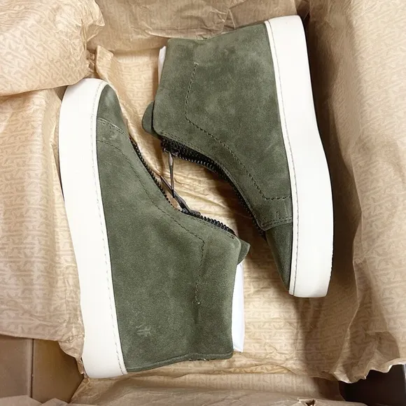 NWT FRYE Women’s Lena Zip High Forest Size 5.5