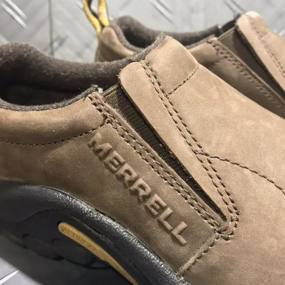 NWT MERRELL JUNGLE MOC NUBUCK LEATHER BRACKEN SLIP-ON 5