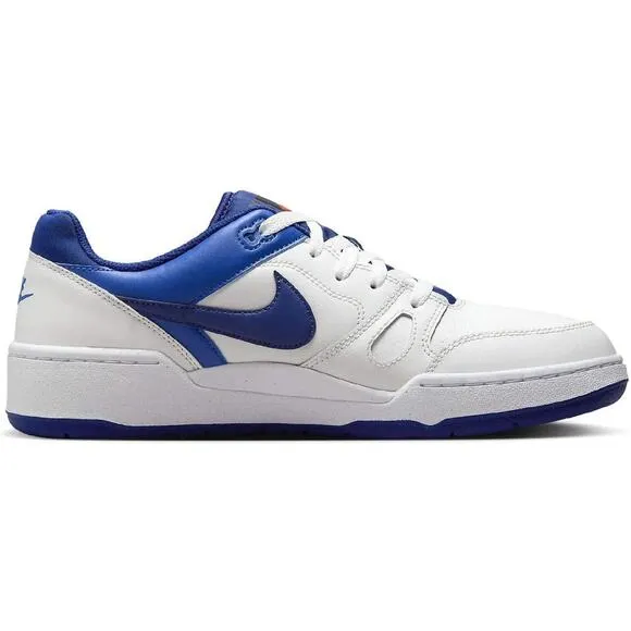 NWT Nike Men's Gymnastics Shoes Sneaker,White/Deep Royal Blue Racer Blue-Size 7