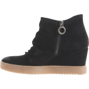 NWT Sofft Siri Wedge Booties Waterproof Suede  391S0