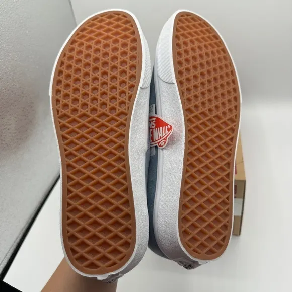 NWT Vans Authentic Low Top Sneakers in Blue Ashley Pig Suede Leather​
