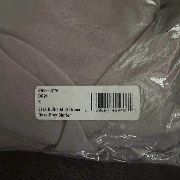 NWT5 Show Me Your Mumu Jess Ruffle Midi Dress