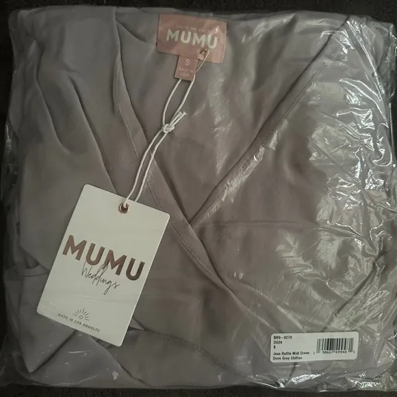 NWT5 Show Me Your Mumu Jess Ruffle Midi Dress