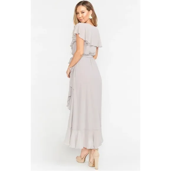 NWT5 Show Me Your Mumu Jess Ruffle Midi Dress