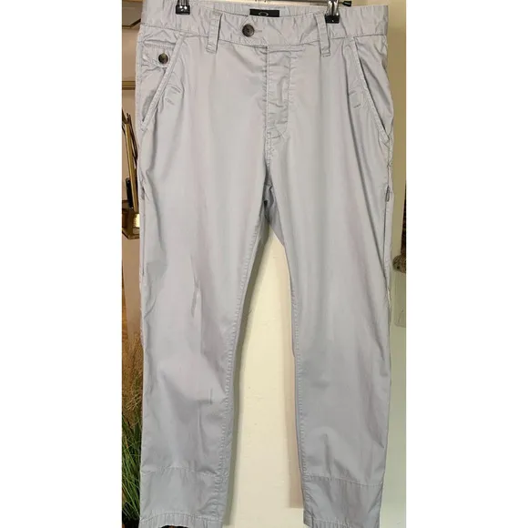Oakley Men's Slim Fit Coupe Serree Gray Pants size 32