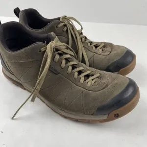 Oboz Bozeman Low Top Shoes Mens Size 12 Tan Brown Leather Suede Hiking Casual