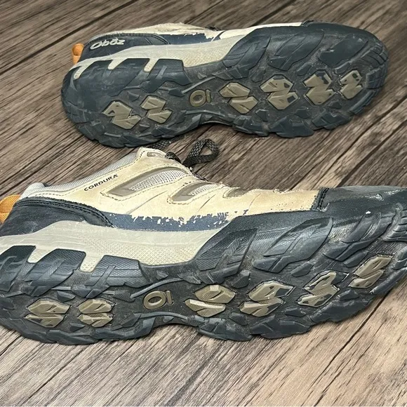 OBOZ Sawtooth X Low B-DRY Men's Hiking Shoes, Canteen, Men’s 12
