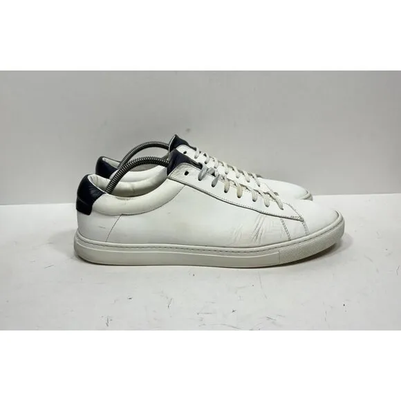 Oliver Cabell Low 1 White Blue Low Top Sneakers Men’s Size 11 / 44 Shoes