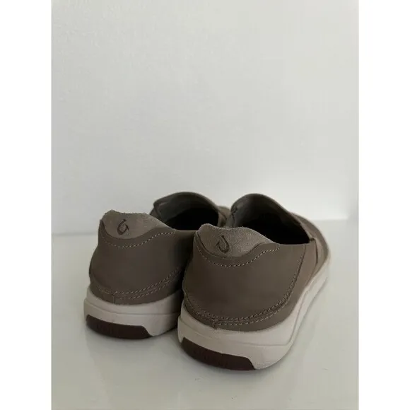 Olukai Lae'ahi Slip On Convertible Shoes Gray Breathable Mesh Gray Men's US 11