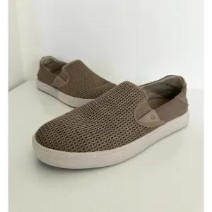 Olukai Lae'ahi Slip On Convertible Shoes Gray Breathable Mesh Gray Men's US 11