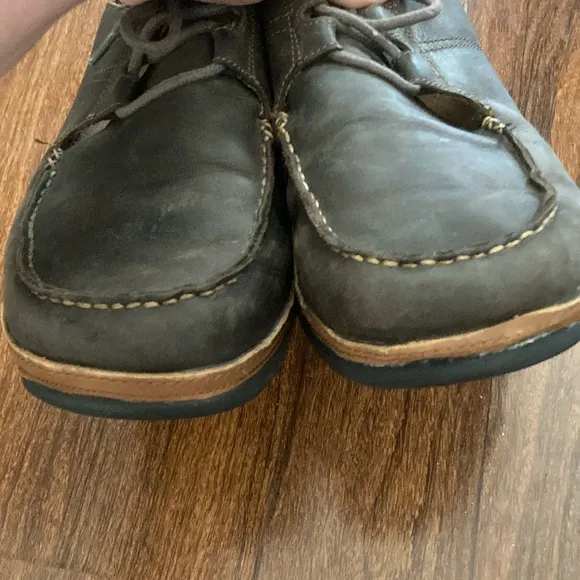 Olukai Men's Brown Leather Shoes Sz 11