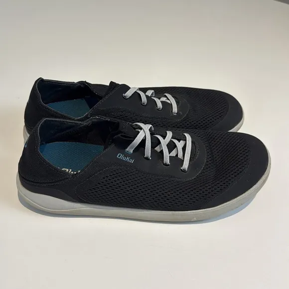 OluKai - Men's Moku Pae Shoes Size 11 Black