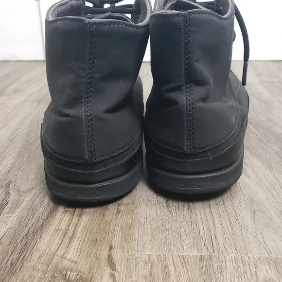OluKai Nalukai Kapa Boot Men's 11 High Top Sneaker Shoe Black Causal Chukka