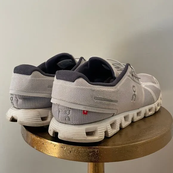 On Cloud 5 Men's Running Shoes, 12.5 | Glacier Grey/White, 58.98909