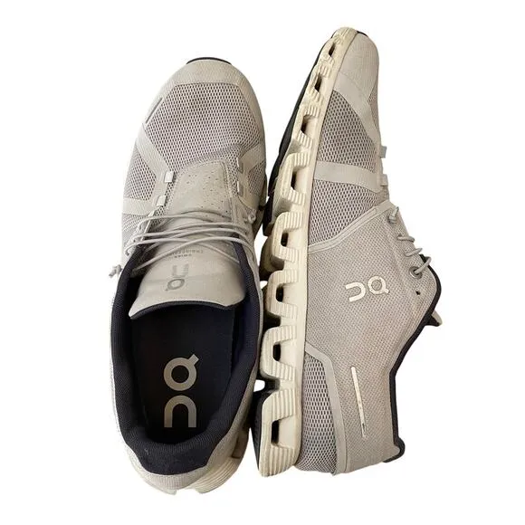 On Cloud 5 Men's Running Shoes, 12.5 | Glacier Grey/White, 58.98909
