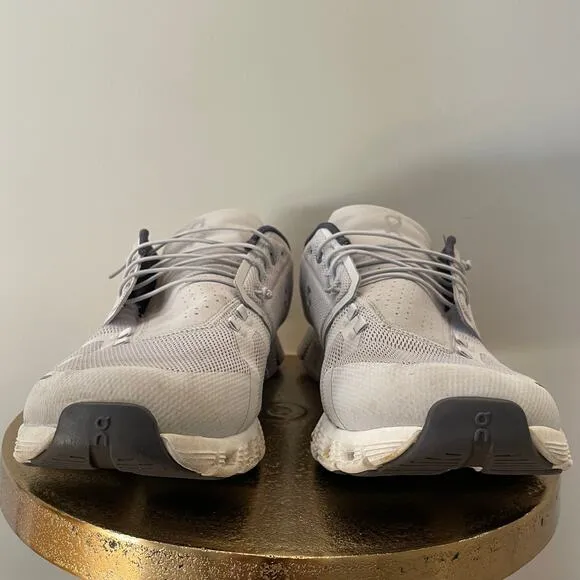 On Cloud 5 Men's Running Shoes, 12.5 | Glacier Grey/White, 58.98909