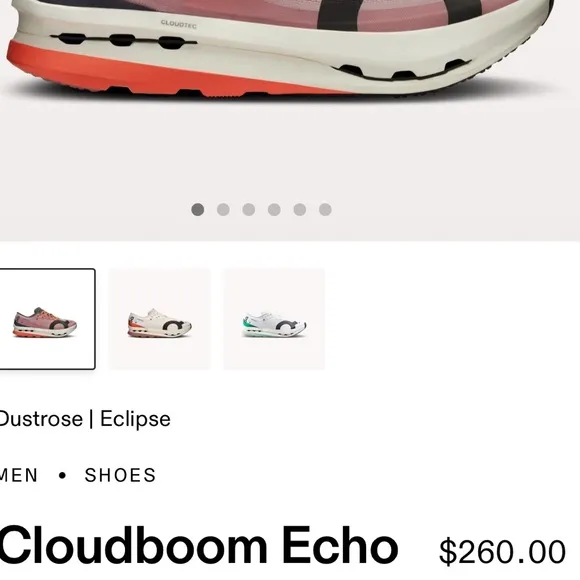 On Cloud Running Pink and Black Athletic Shoes Carbon Plated