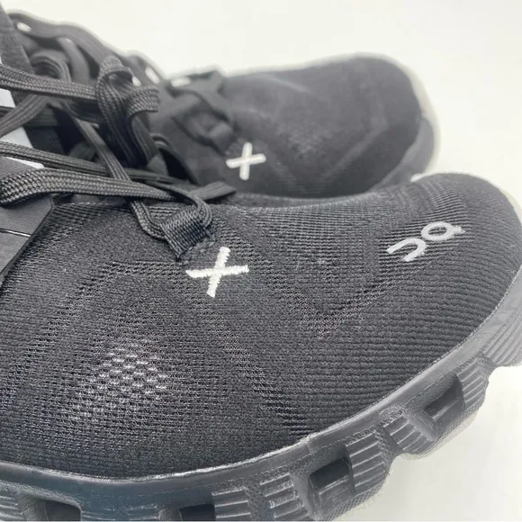 On Cloud X Helion Cloudtec Low Top Running Shoes Women's Size 6 JP23 Black Gray