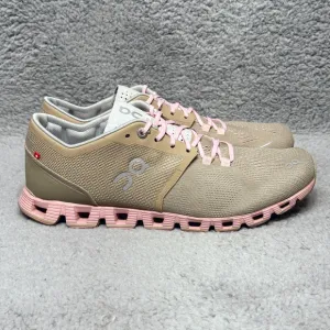 On Cloud X Womens Size 10 Running Shoes Sneakers Sand Rose