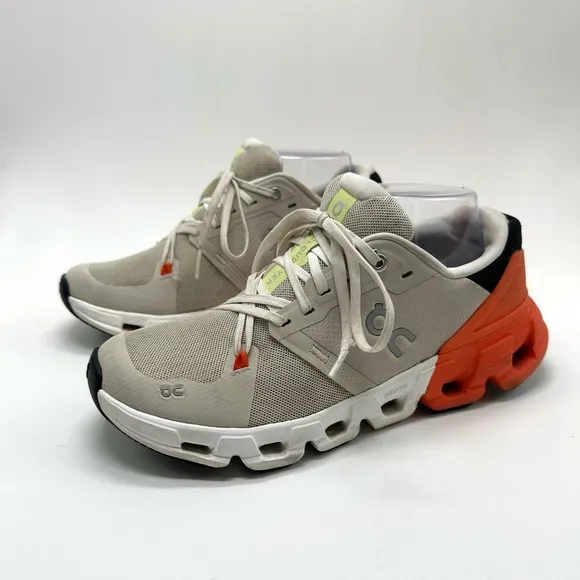 on | Cloudflyer 4 Women’s Running Shoes in Sand/Flame