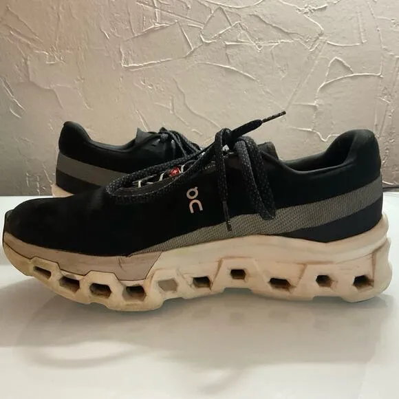 ON Cloudmonster 2 3ME10121197 Black | Frost Men Running Shoes US 9.5