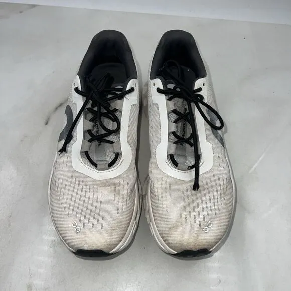 ON CLOUDMONSTER Shoes Womens Sz 7 ALL WHITE Athletic Training Running Walking