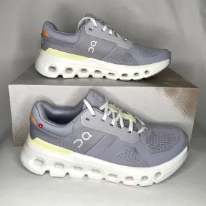 On Cloudrunner 2 Women’s 8.5 Lilac and Ivory Running Shoes