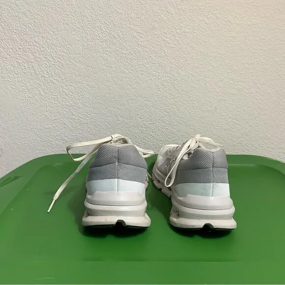 On Cloudrunner Womens 9 Frost/ White Running Shoes Athletic Sneakers Trainers