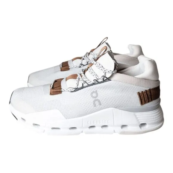 ON RUNNING Cloudnova 'White Pearl' Running Shoes Size M7/W8.5
